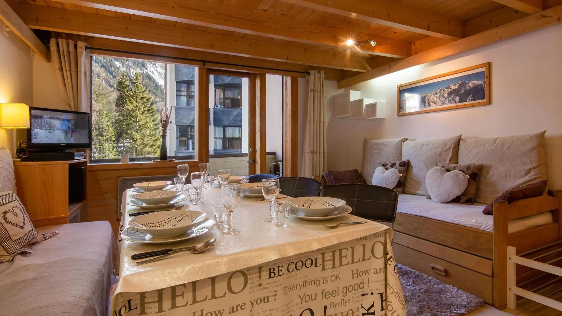 Résidence Grand Roc - Campanules 125 Happy Rentals Chamonix